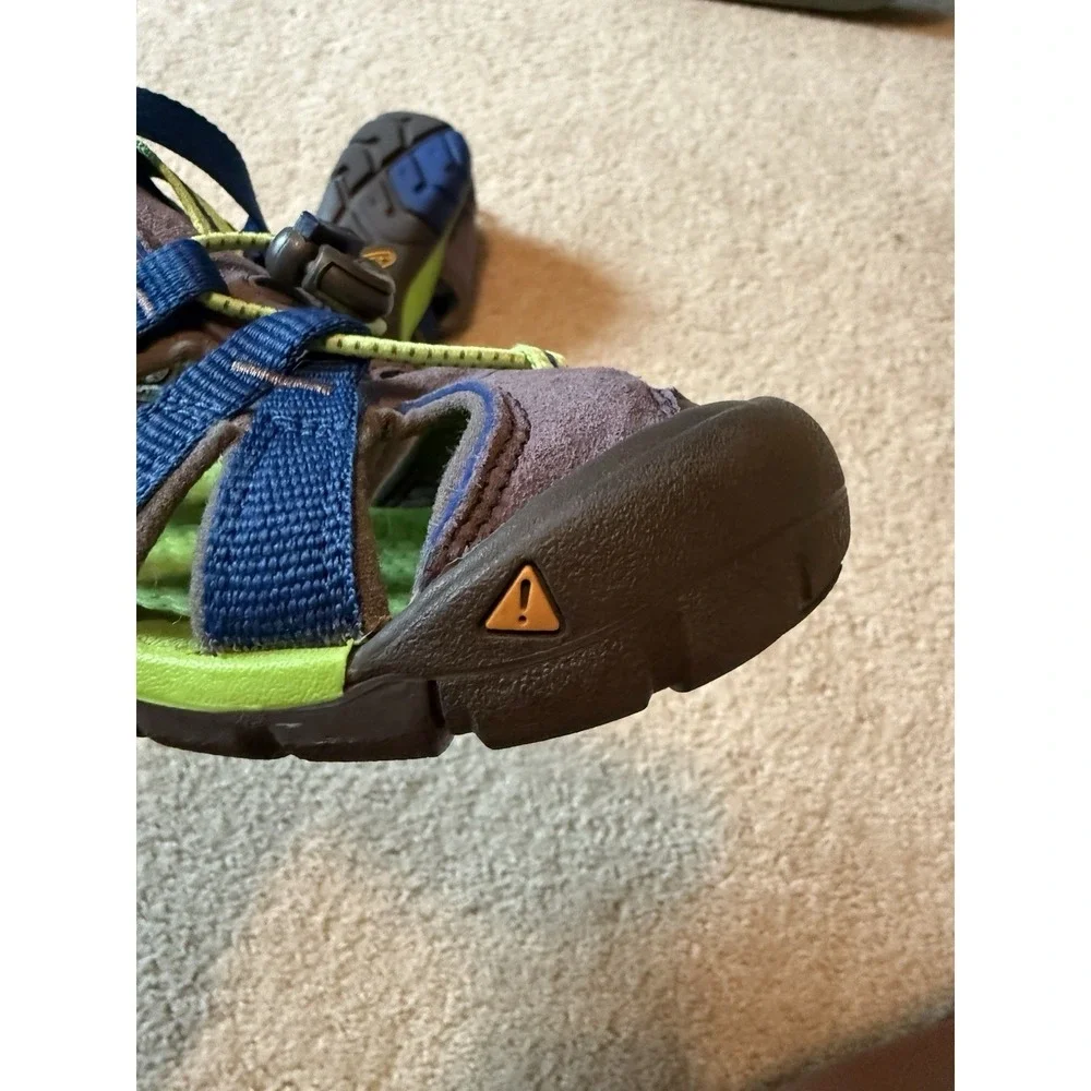 Keen Newport H2 Sandals Waterproof Sport Shoes‎ Blue Green Boys Big Kids Size 3